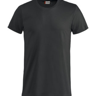 T-Shirt couleur noir col rond BASIC