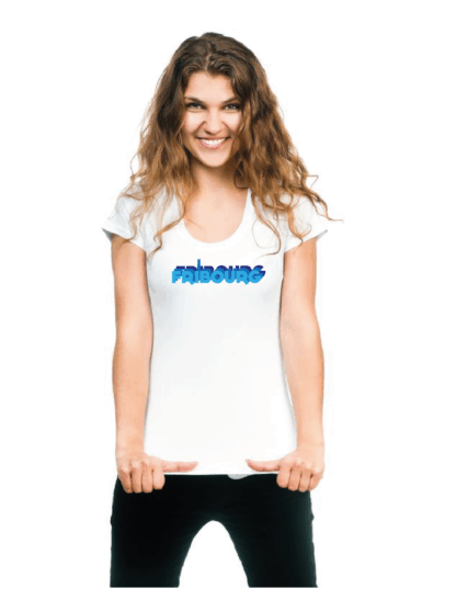 Fribourg Bleu F (White)