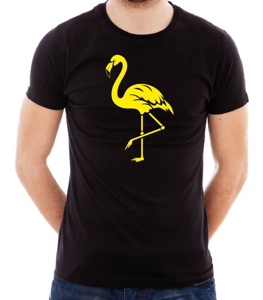 Animal Yellow Flamingo